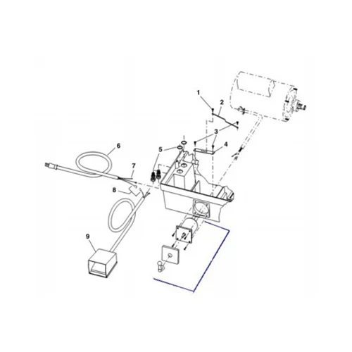 Ridgid 20133 Switch Assembly for Use With Model 1822-I Pipe and Bolt Threading Machine - Mactool Shop