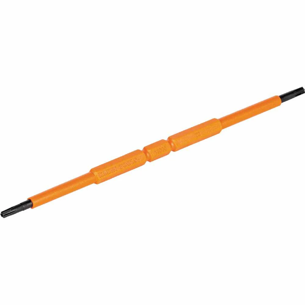 Klein Tools 13158INSP Screwdriver Blades, Insulated Double-Ended TORX®, 2-Pack - Mactool Shop