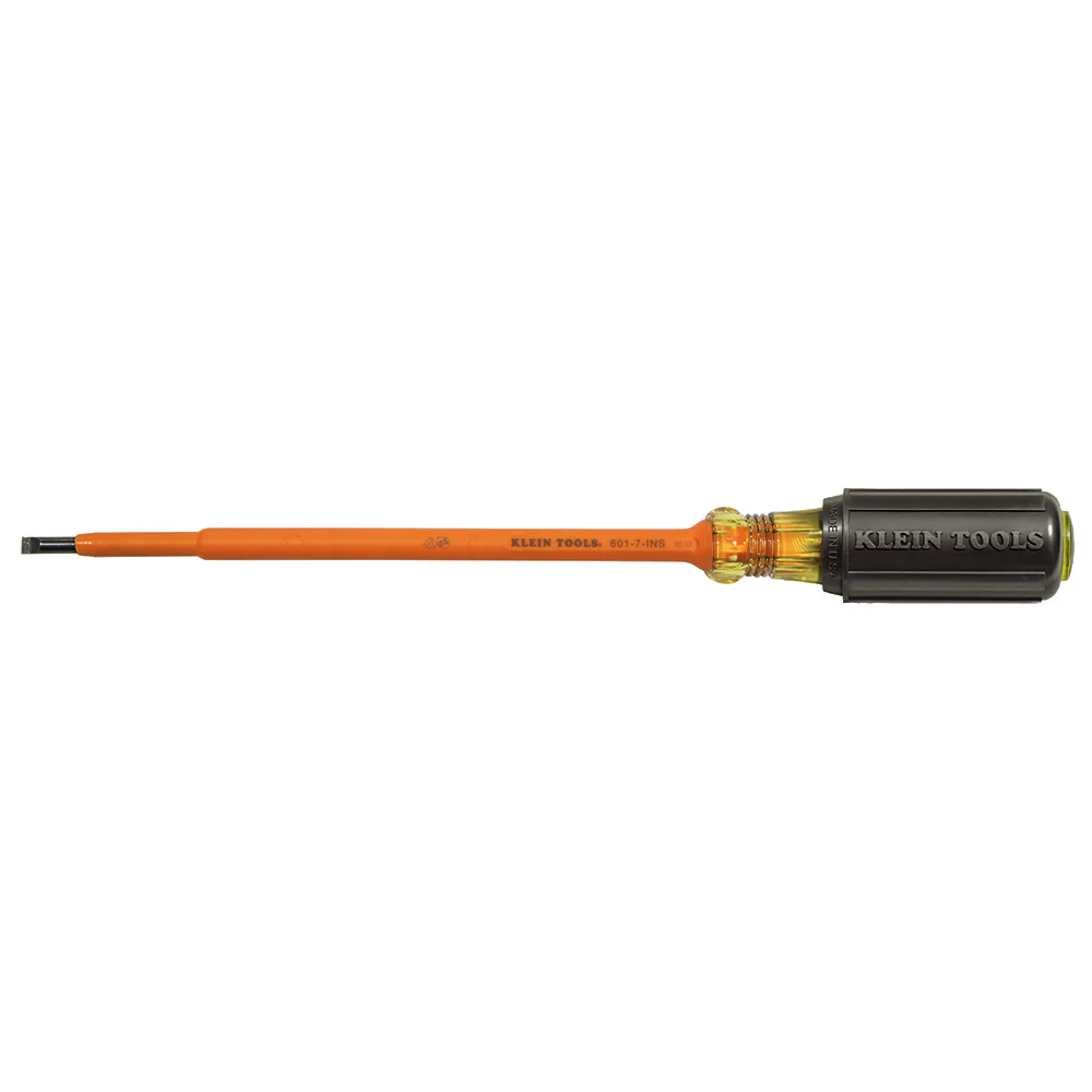 Klein Tools 601-7-INS Insulated Screwdriver, 3/16