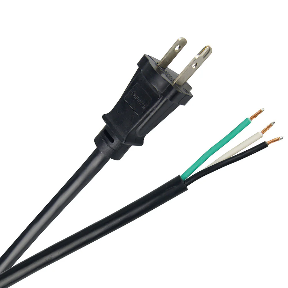 Southwire 9709SW8808 16/3 9' SJTW Power Supply Cord with NEMA 5-15 Plug - Mactool Shop