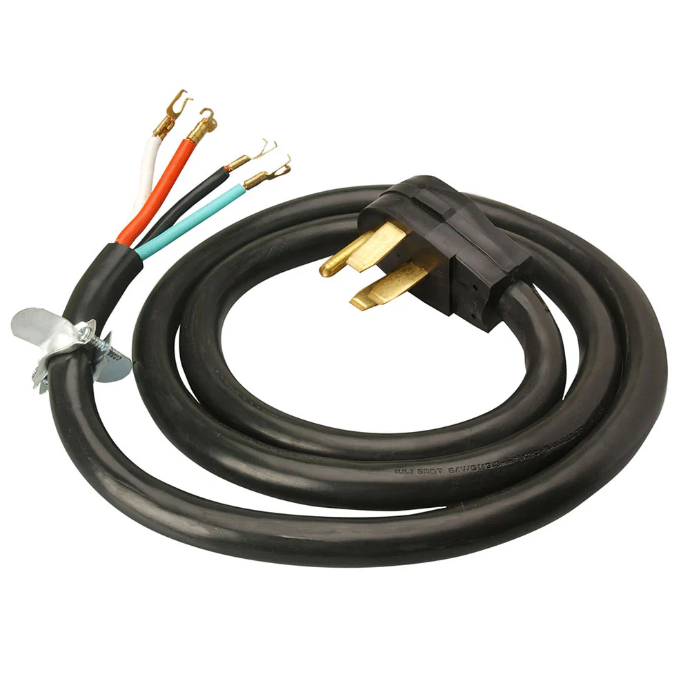 Southwire 9046SW8808 6/2-8/2 SRDT 50A Range 6' Round Cord with NEMA 10-30 Plug - Mactool Shop