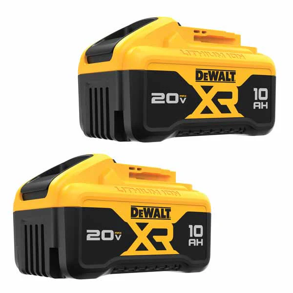 DeWalt DCB210-2 20V MAX XR® 10.0Ah Lithium Ion Battery (2 pack) - Mactool Shop