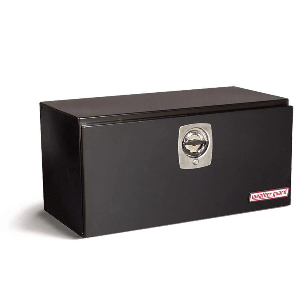 WeatherGuard 536-5-02 White Gloss Black Underbed Box, Steel, Standard, 6.2 Cu. Ft. - Mactool Shop