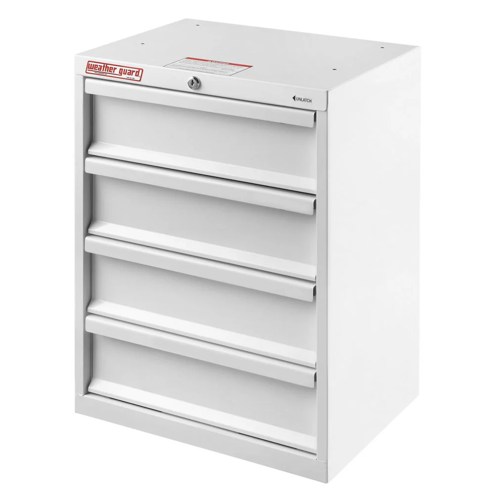 WeatherGuard 9984-3-01 Cabinet, 4 Drawer, 24
