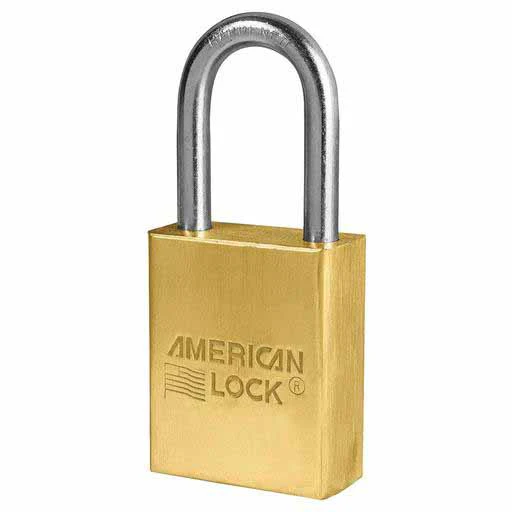 American Lock A2010KA5PN-34286 A20KA Safety Padlock, Solid Brass, Keyed Different - Mactool Shop