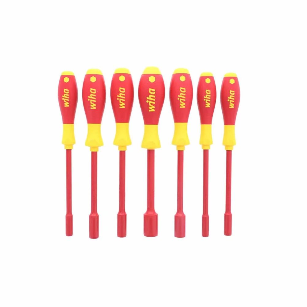 Wiha 32293 7 Piece Insulated SoftFinish Nut Driver Set - Metric - Mactool Shop