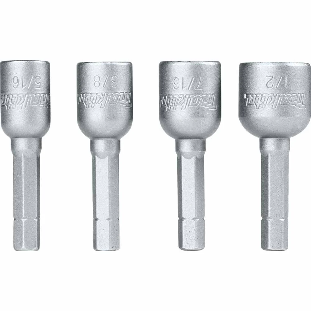 Makita B-59265 4 Pc. Magnetic Nutsetter Set, 5/16