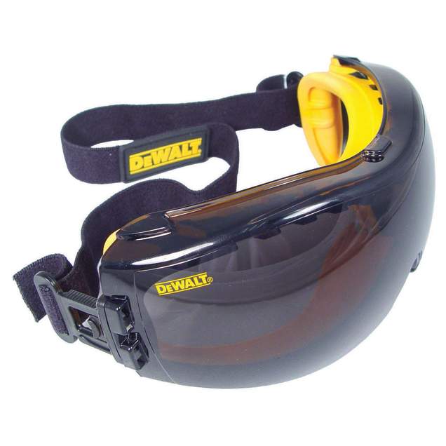 Dewalt DPG82-21 Concealer Safety Goggles with Smoke Anti-Fog Lens - Mactool Shop