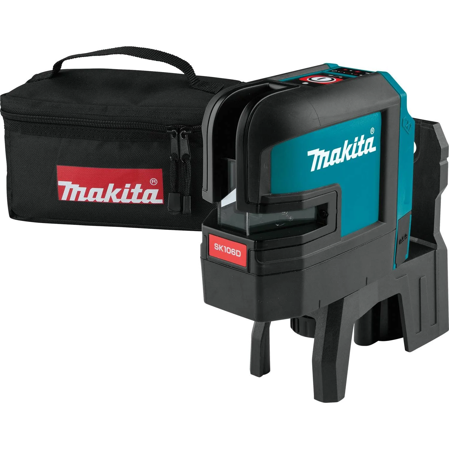 Makita SK106DZ 12V Max CXT Self-Leveling Cross-Line/4-Point Red Beam Laser - Mactool Shop