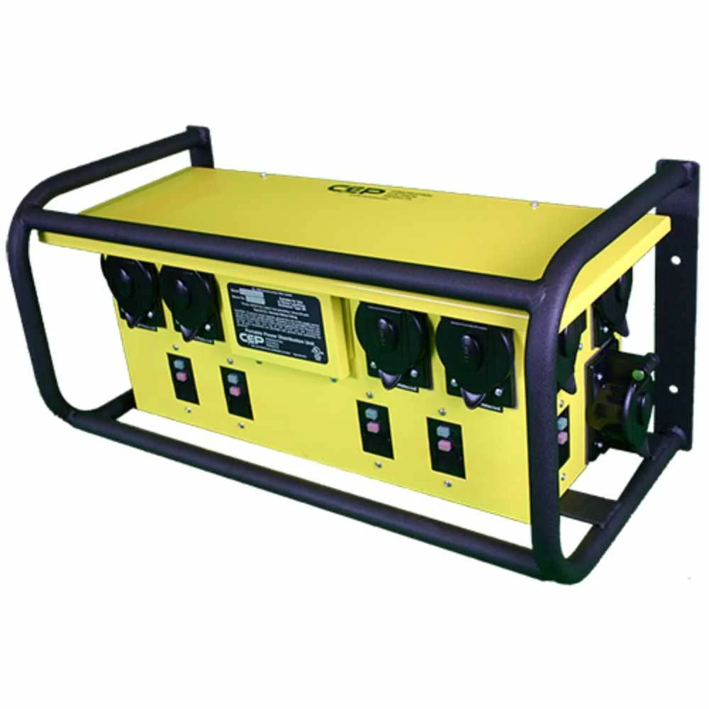 Southwire 8808TLFX 50A 125/250V Wall Mount TL Barricade Box w/ Frame, 8 Outlet - Mactool Shop
