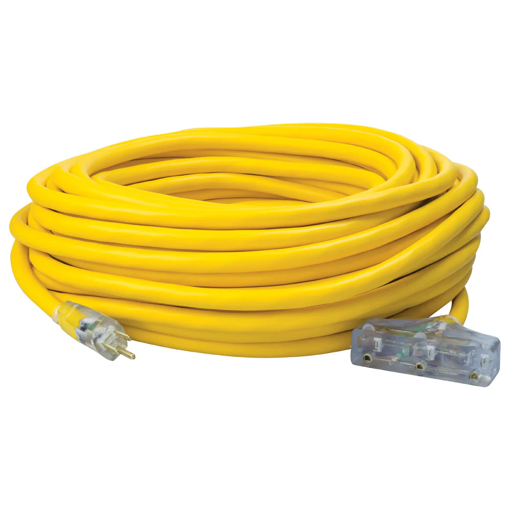 Southwire 3589SW0002 100' 10/3 SJEOOW Polar/SolarYellow Three-Way Power Block - Mactool Shop