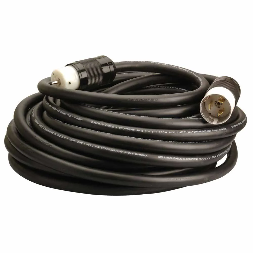 Southwire 19370008 6/3 & 8/1 25' SEOW Power Distribution Extension Cord - Mactool Shop