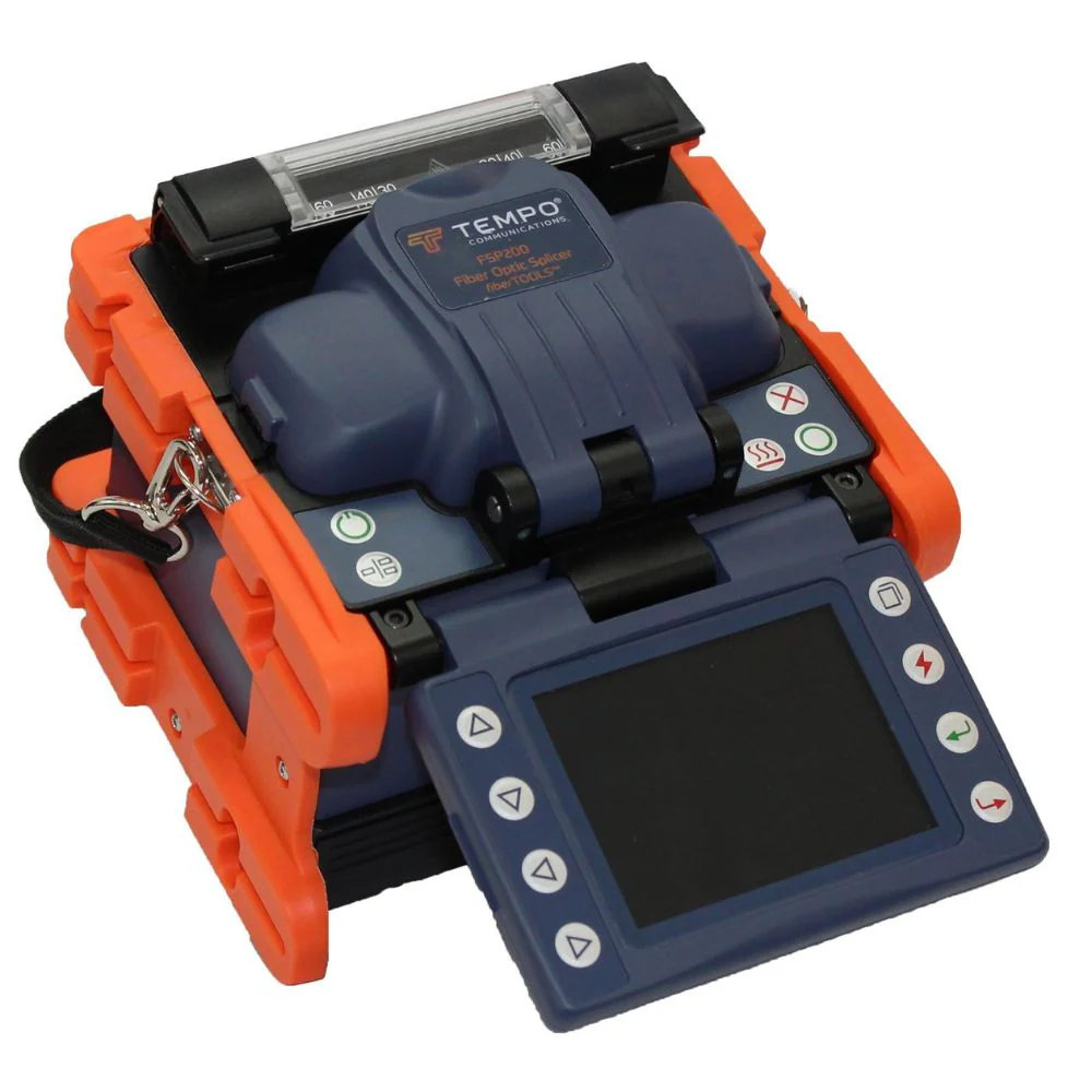 Tempo FSP200-KIT1 FSP200 Optical Fusion Splicer and Fiber Cleaver Kit - Mactool Shop