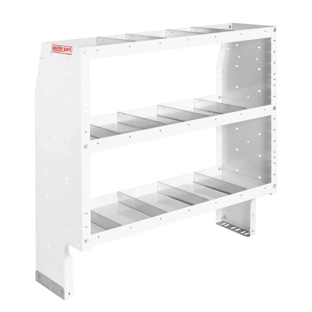 WeatherGuard 9344-3-03 Heavy Duty Adjustable 3 Shelf Unit, 44