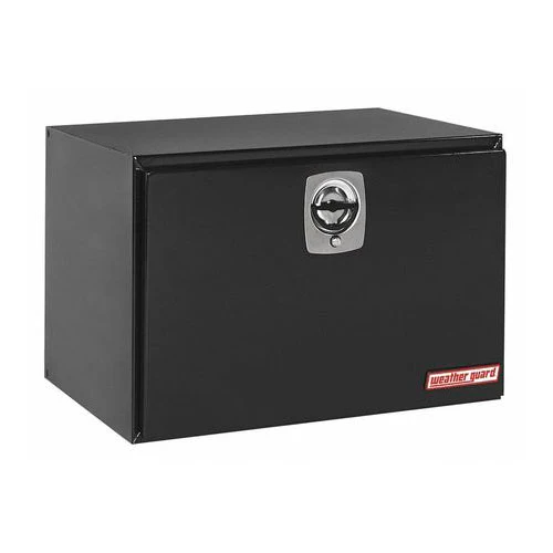 WeatherGuard 538-5-02 Gloss Black Steel Underbed Box, Jumbo, 12.1 Cu. Ft. - Mactool Shop