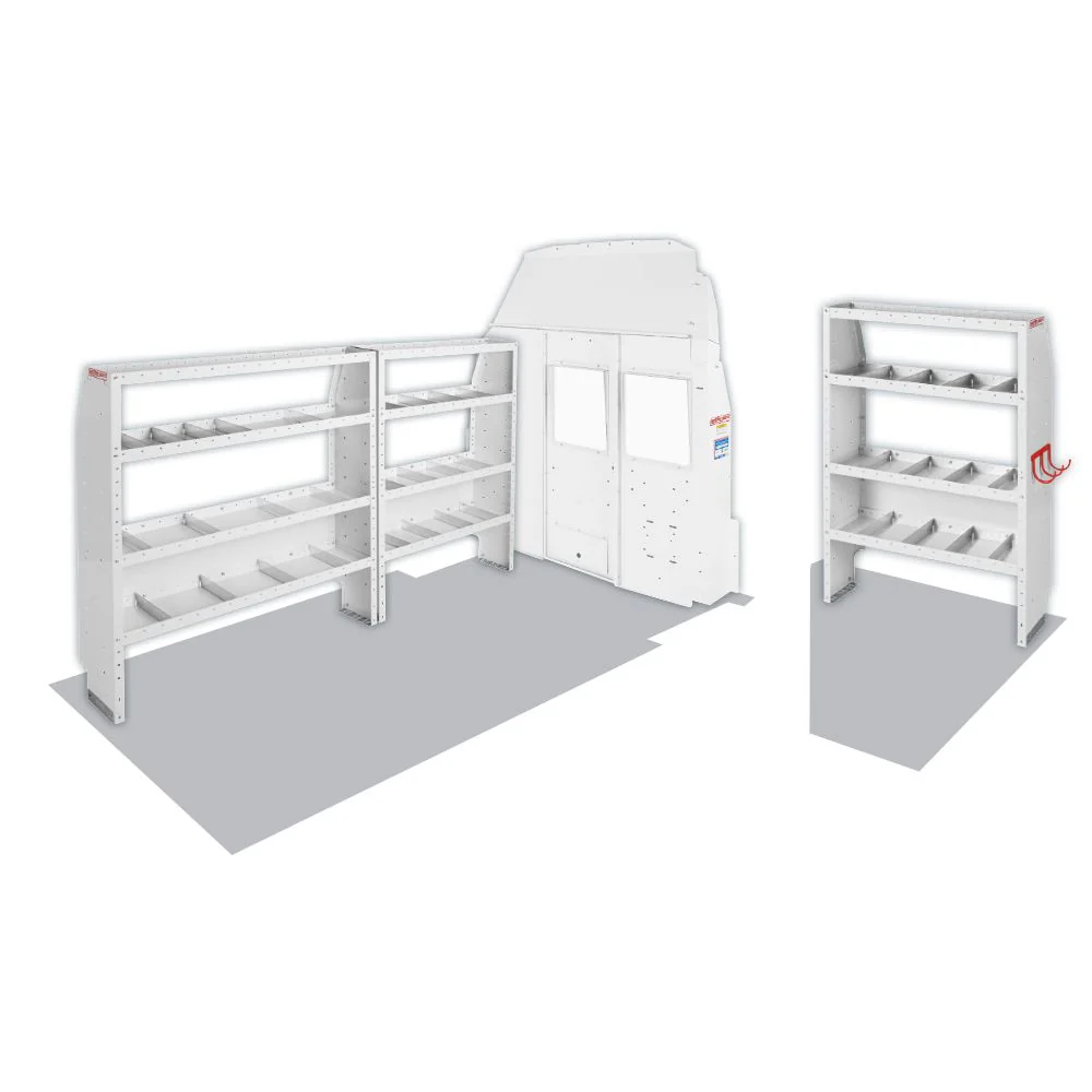 WeatherGuard 600-8430R Commercial Shelving Van Package, NV2500, 146