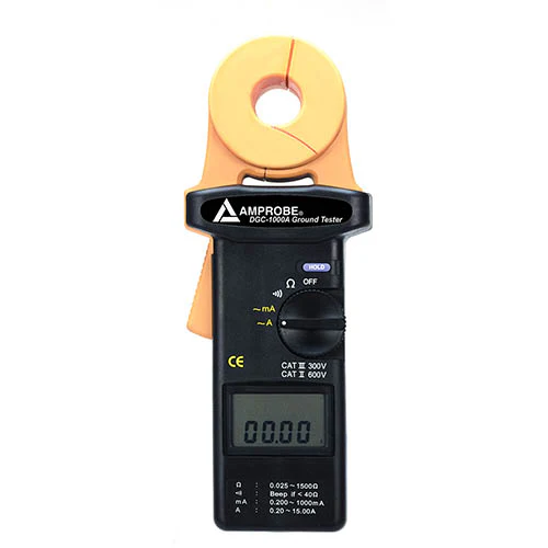 Amprobe DGC-1000 A Accurate 0.025 to 1500Ohms Ground Resistance Tester - Mactool Shop