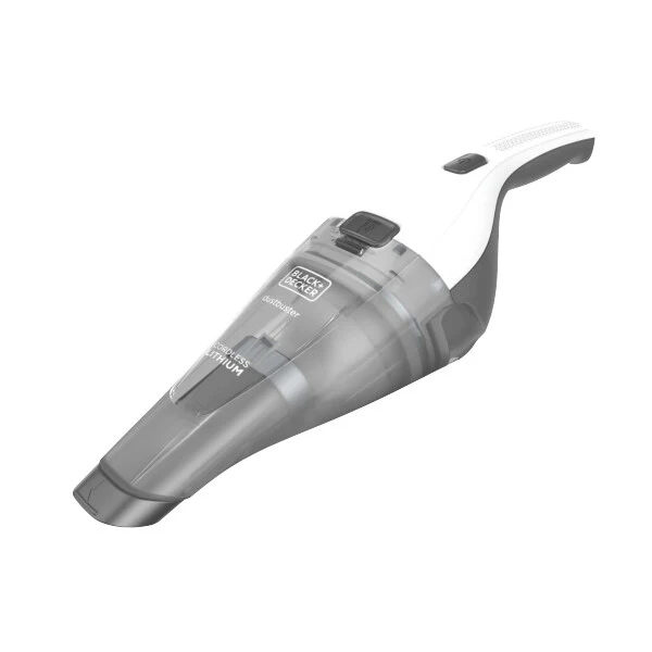 Black & Decker HNVC215B10 QuickClean Dustbuster Handheld Vacuum, Cordless, White - Mactool Shop