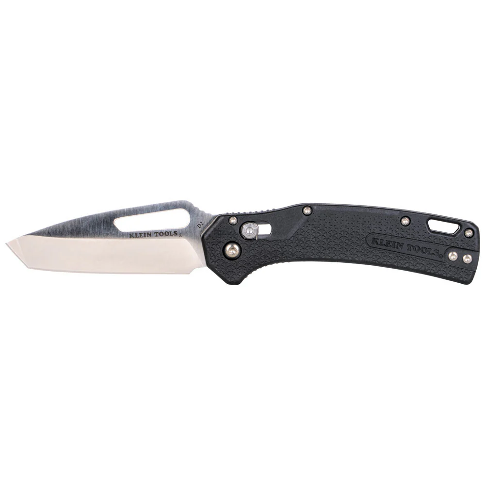 Klein OGK001BKT KTO Resurgence Knife, Tanto Blade, Black Handle - Mactool Shop