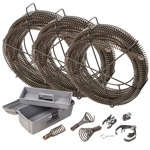 RIDGID 48457 C-14 Heavy-Duty Carrier Cable Sectional Machine Accessory Kit - Mactool Shop