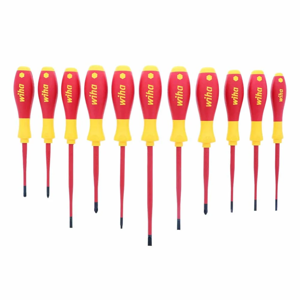 Wiha 32198 11 Piece Insulated SlimLine Screwdriver Set - Mactool Shop