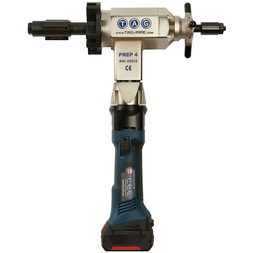 B&B Pipe Tools 8052-BATT Tag Prep 4 Battery Powered - 1