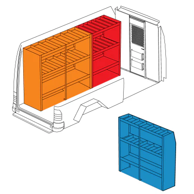 Weather Guard 600-3045 Telecom/Parcel Delivery Sprinter Van Package - Mactool Shop