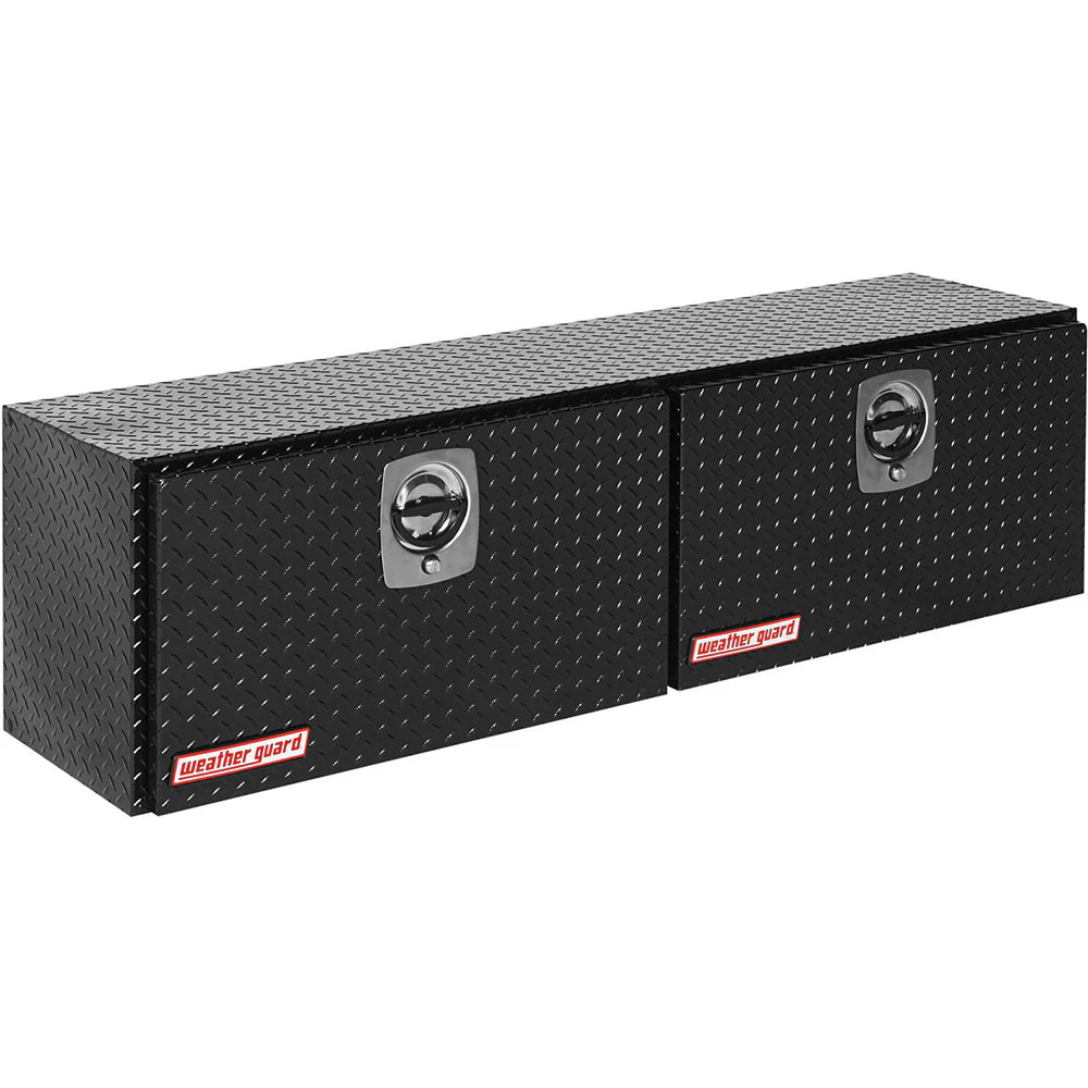 WeatherGuard 365-5-02 Gloss Black Aluminum Super Hi-Side Box, 10.8 Cu. Ft. - Mactool Shop