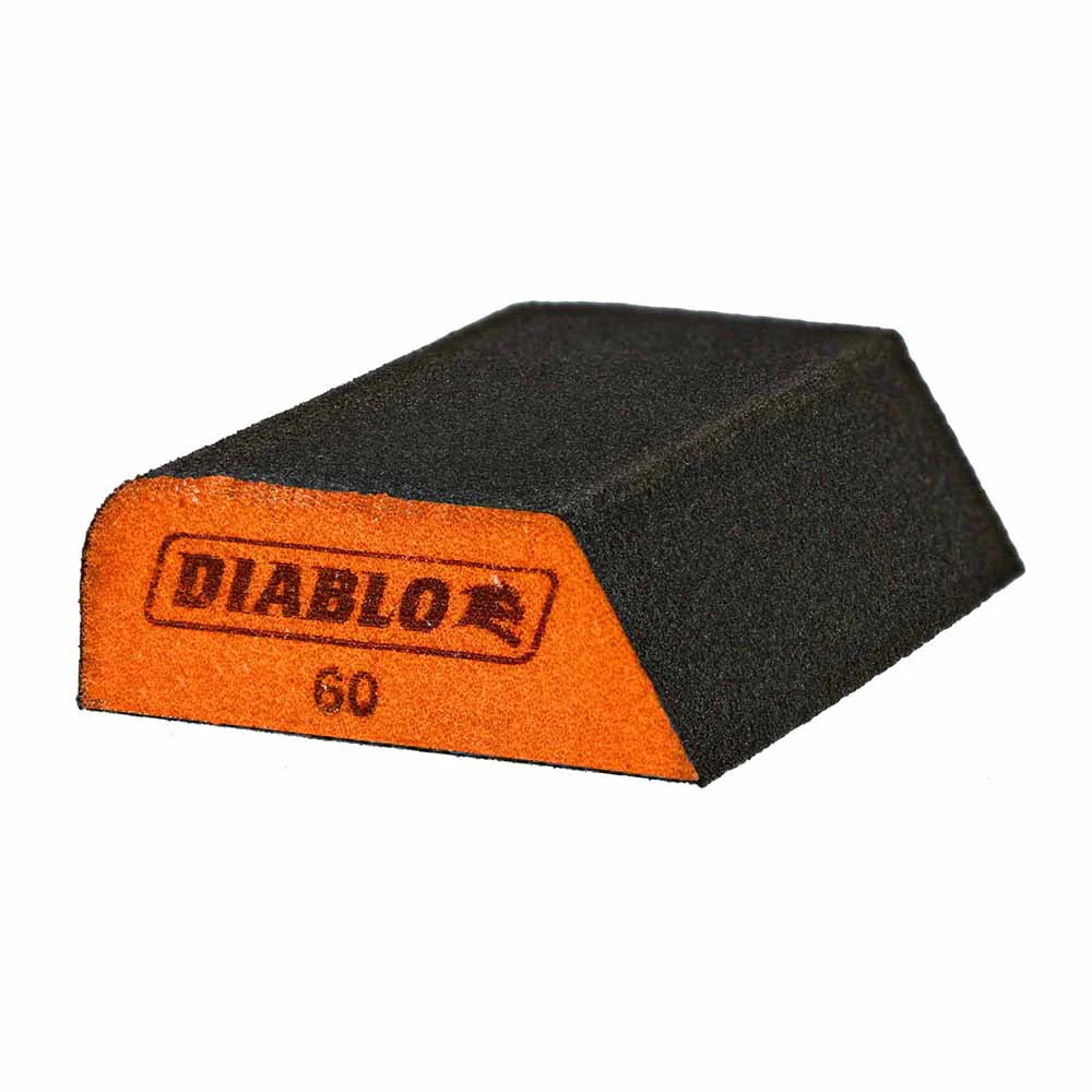 Diablo DFBCOMBMED01G Dual-Edge 60-Grit (Medium) Sanding Sponge - Mactool Shop