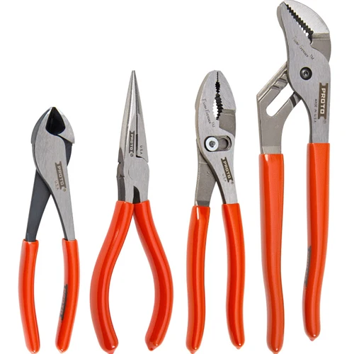Proto J200XLS 4 Piece XL Series Cutting Pliers Set - Mactool Shop