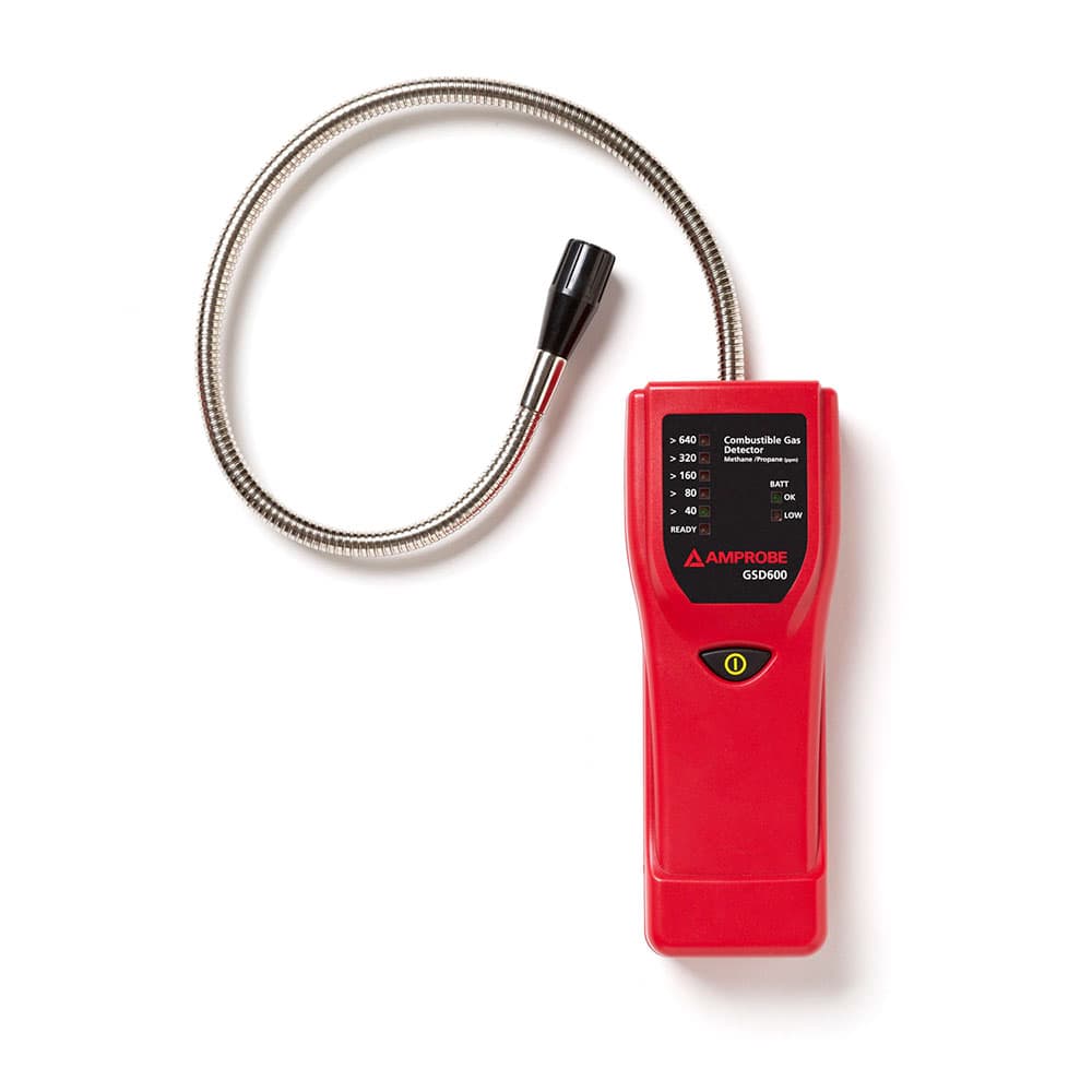Amprobe 3311832 GSD600 Gas Leak Detector with Flexible Probe for Methane and Propane - Mactool Shop