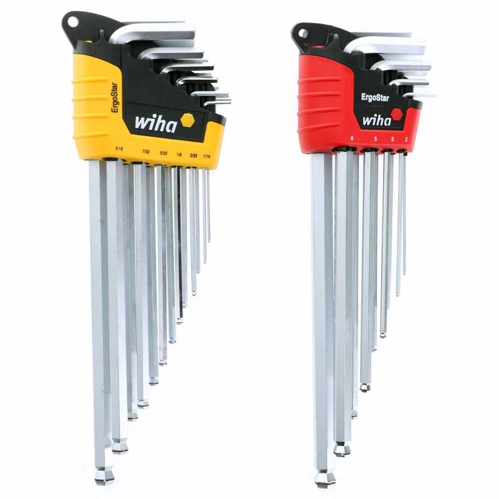 Wiha 66992 22 Piece MagicRing Ball End Hex L-Key Set - Inch - Metric - Mactool Shop