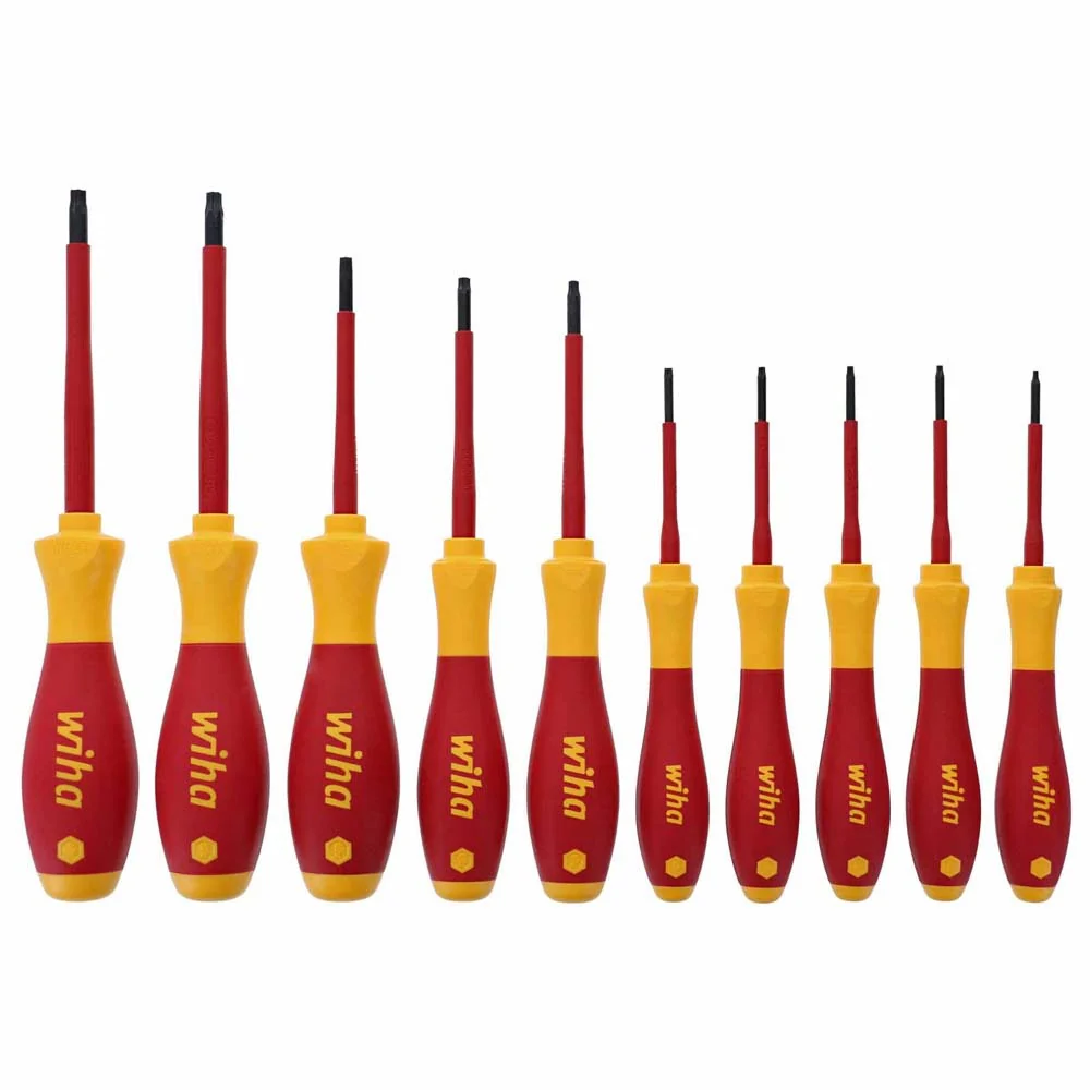 Wiha 32592 10 Piece Insulated SoftFinish Torx Screwdriver Set - Mactool Shop