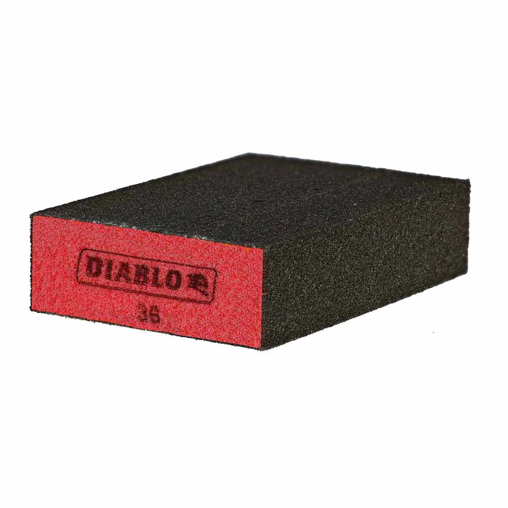 Diablo DFBBLOCCRS01G Flat 36-Grit (Ultra Coarse) Sanding Sponge - Mactool Shop