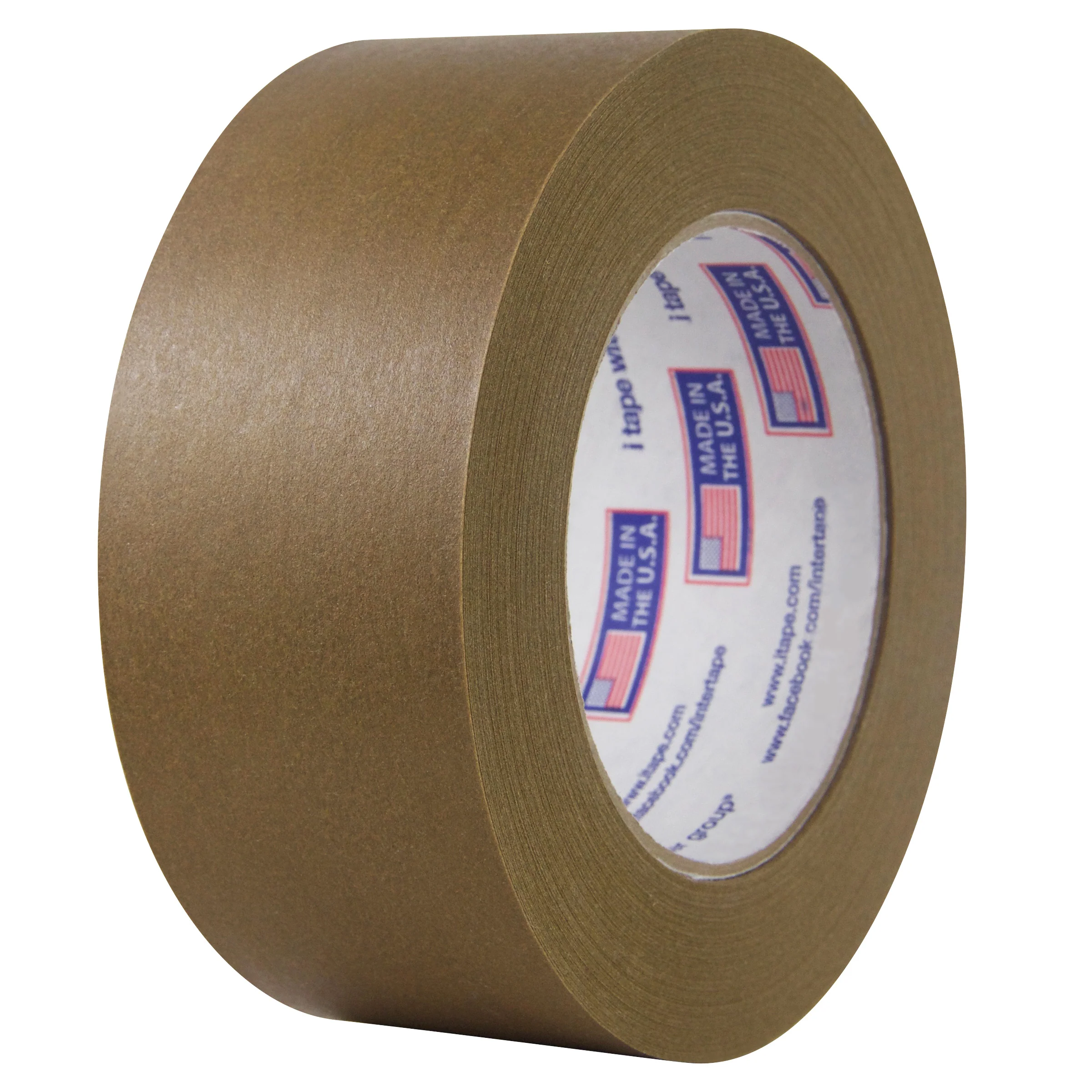 Intertape 525..48 525 Utility Grade Flatback Tape - Brown 48MM X 54.8M IPG-PLN 24 - Mactool Shop