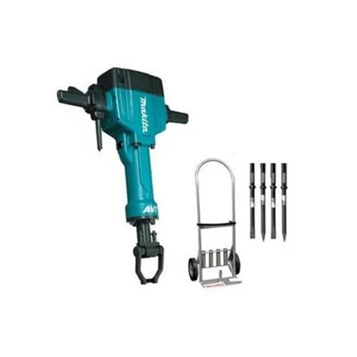 Makita HM1810X3 70 lb. Demoltion Breaker Hammer Kit w/ Free Cart & Tips - Mactool Shop