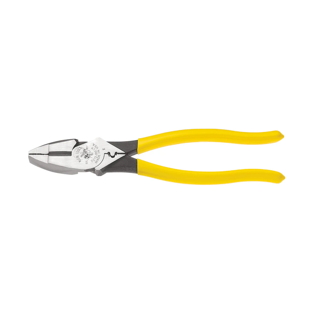 Klein Tools D213-9NE-CR Lineman's Crimping Pliers, 9