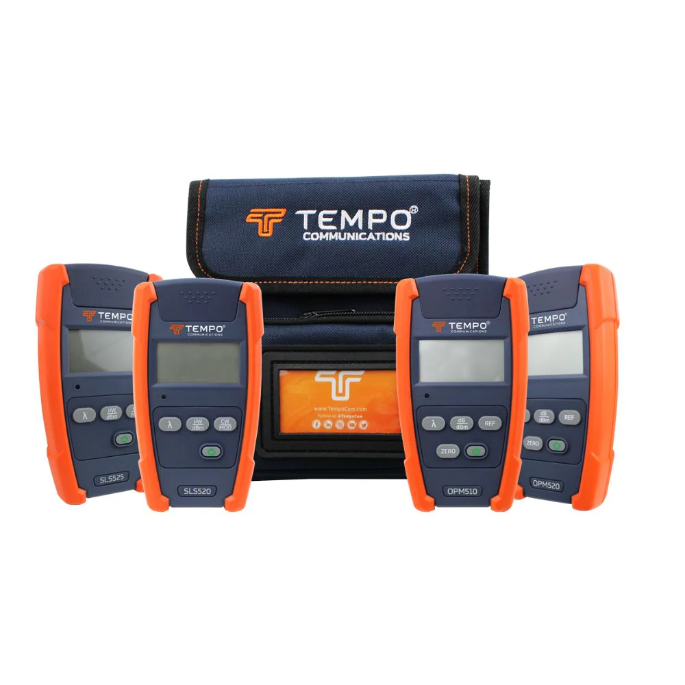 Tempo SM DUAL KIT OPM510 & SLS520 Single Mode Telco Dual Kit - Mactool Shop