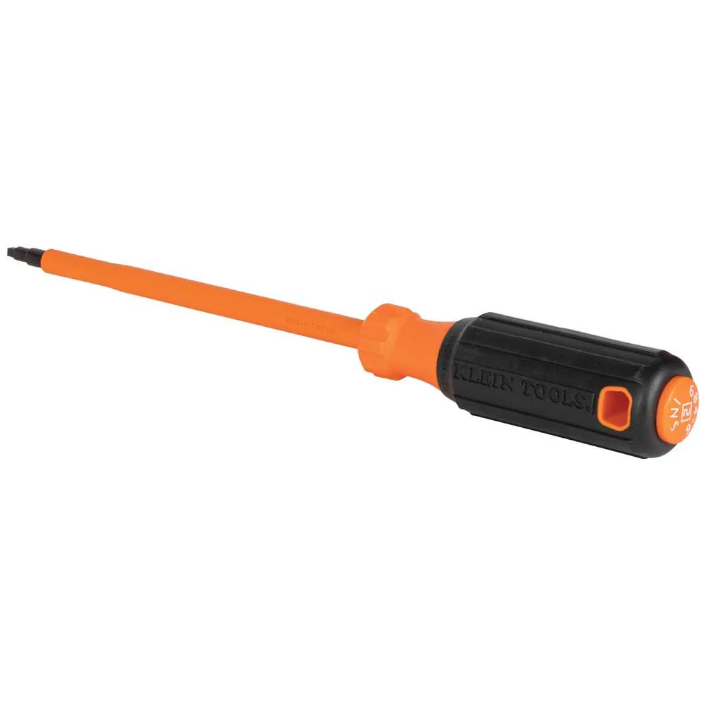 Klein 6846INS Insulated Screwdriver, #2 Square Tip, 6