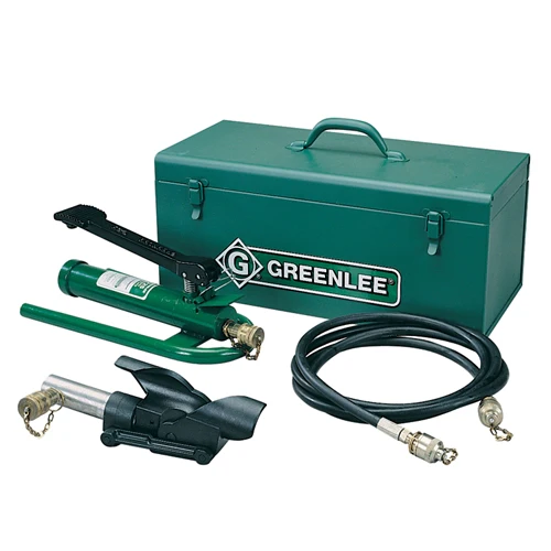 Greenlee 800F1725 Hydraulic Cable Bender with Foot Pump, Hose Unit and Storage Box - Mactool Shop