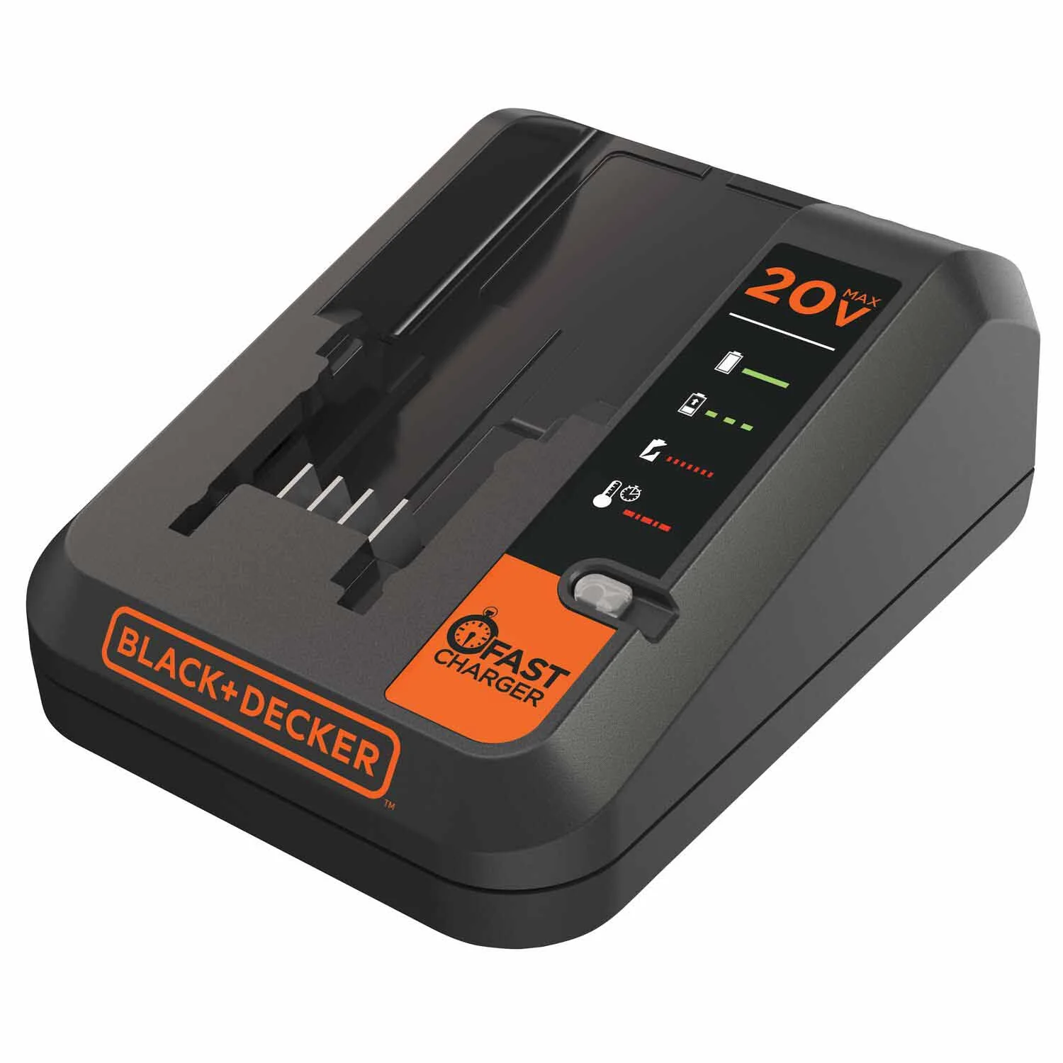 Black & Decker BDCAC202B 20-Volt Max Power Tool Battery Charger - Mactool Shop