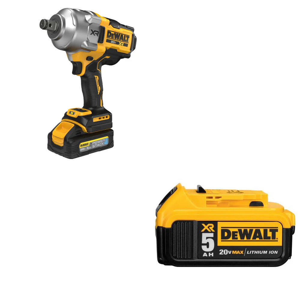 DeWalt DCF964GH1 20V MAX XR Impact Wrench Kit W/ FREE DCB205 20V Battery Pack - Mactool Shop