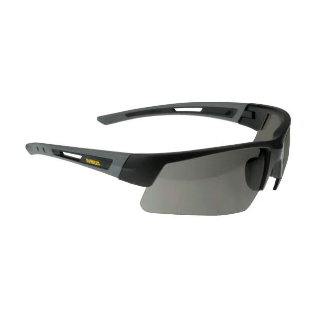 Dewalt DPG100-2D Crosscut Safety Glasses, Black Frame, Smoke Lens - Mactool Shop