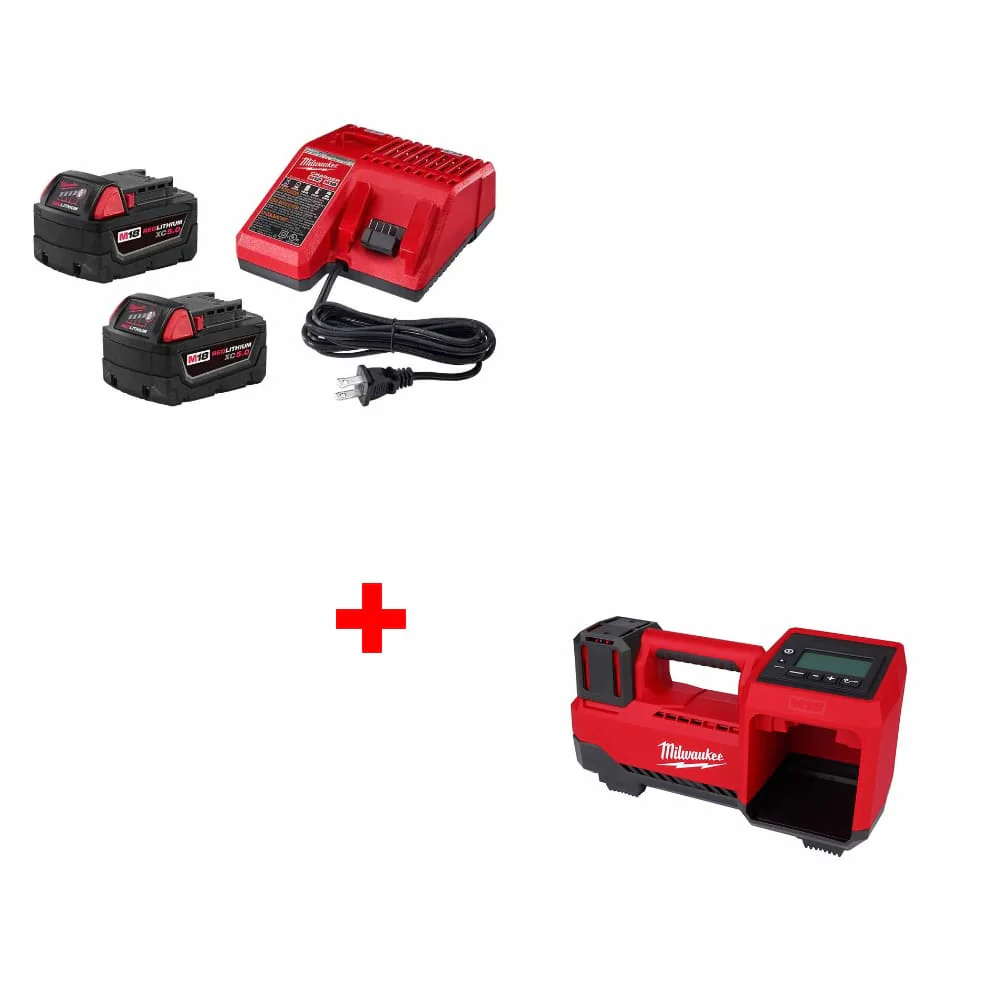 Milwaukee 48-59-1852B M18 18V Starter Kit w/ FREE M18 Tire Inflator, Bare Tool - Mactool Shop