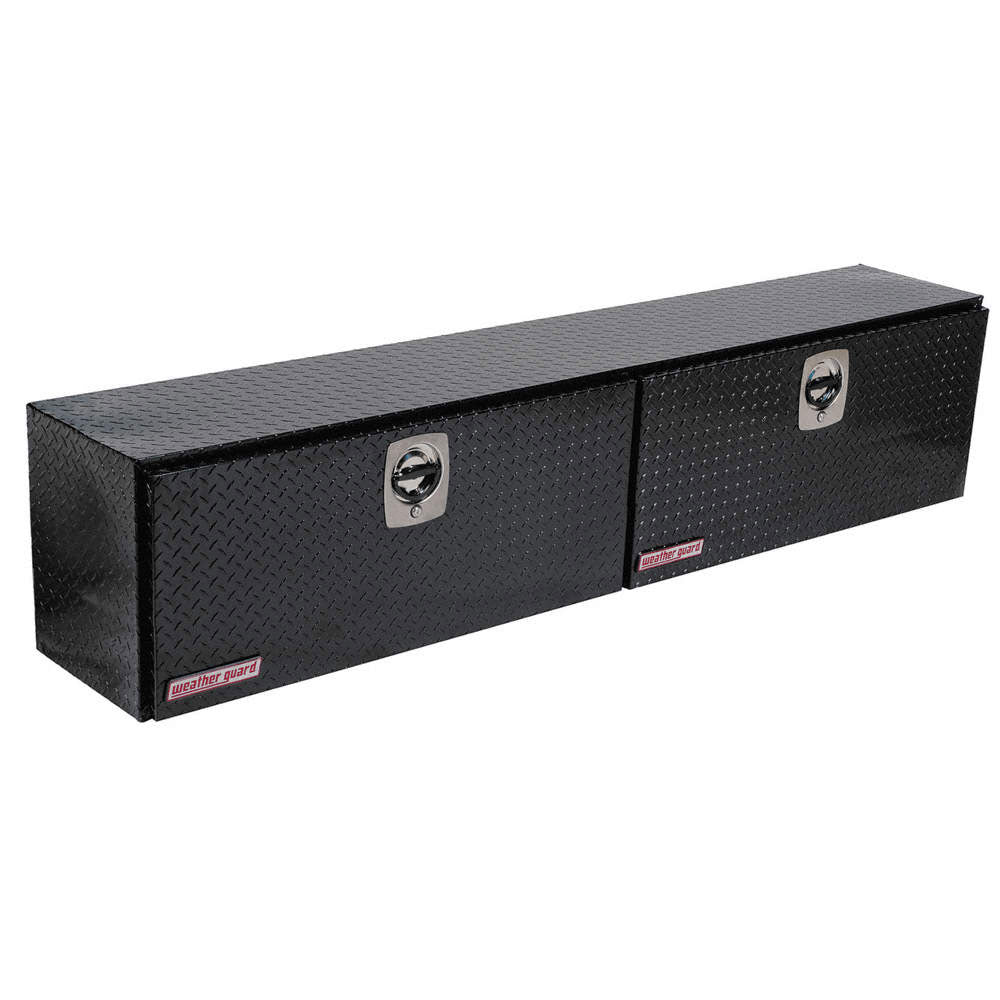 WeatherGuard 391-5-02 Gloss Black Aluminum Super Hi-Side Box, 15.2 Cu. Ft. - Mactool Shop