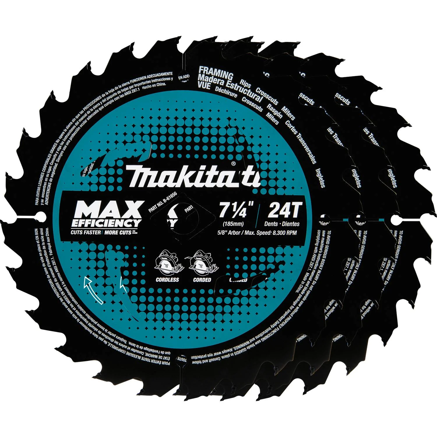 Makita B-61656-3 7-1/4