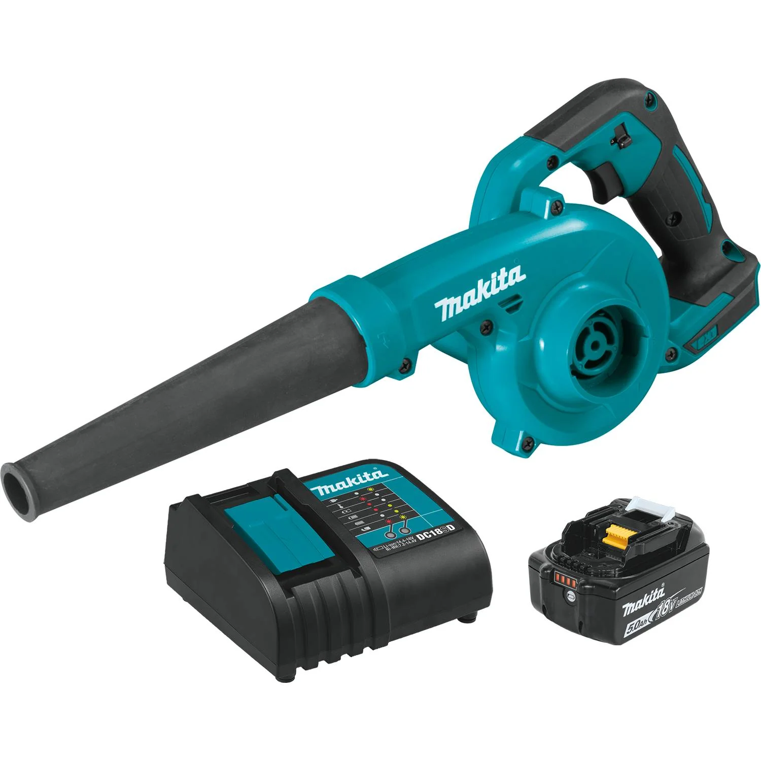 Makita XBU05ST1 18V LXT® Lithium-Ion Cordless Blower Kit (5.0Ah) - Mactool Shop