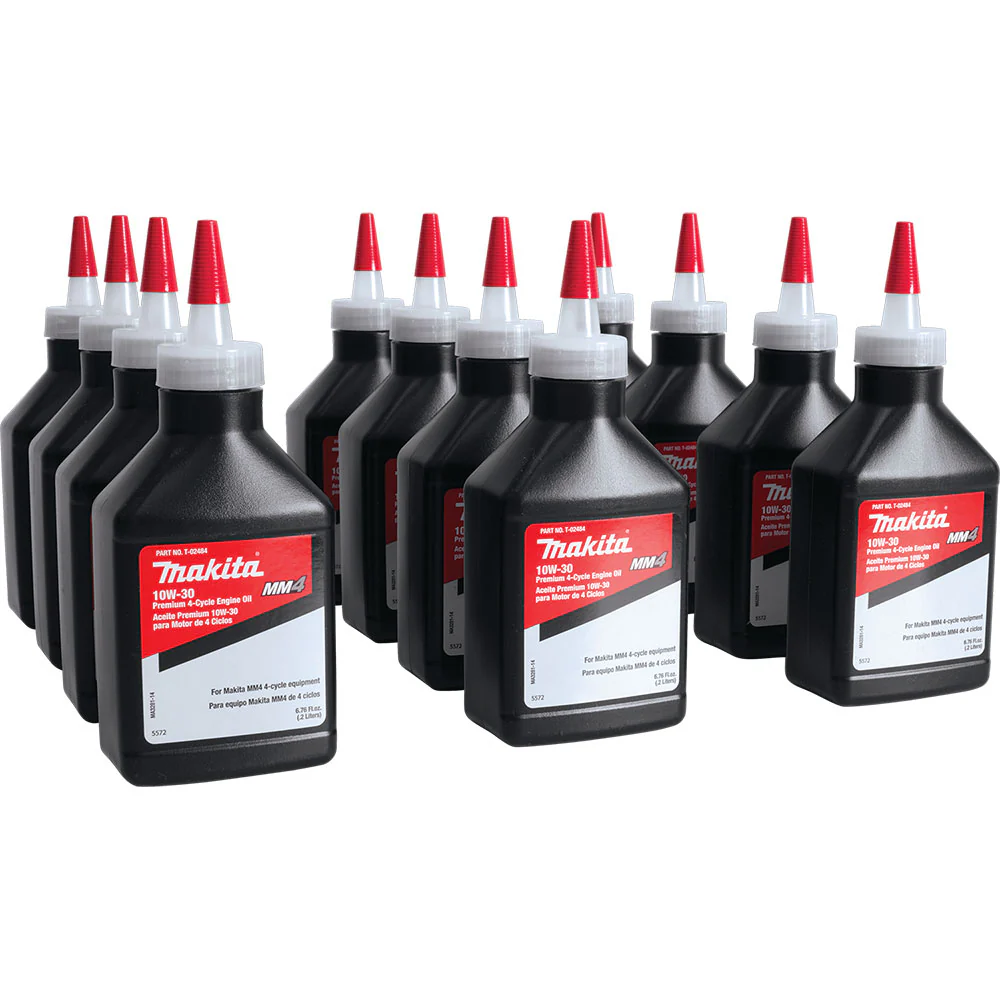 Makita T-02490 Premium 4-Cycle Engine Oil, 10W-30, 6.76 oz., 12/pk - Mactool Shop
