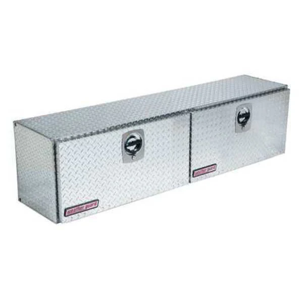 WeatherGuard 372-0-02 Clear Aluminum Hi-Side Box, 8.9 Cu. Ft. - Mactool Shop