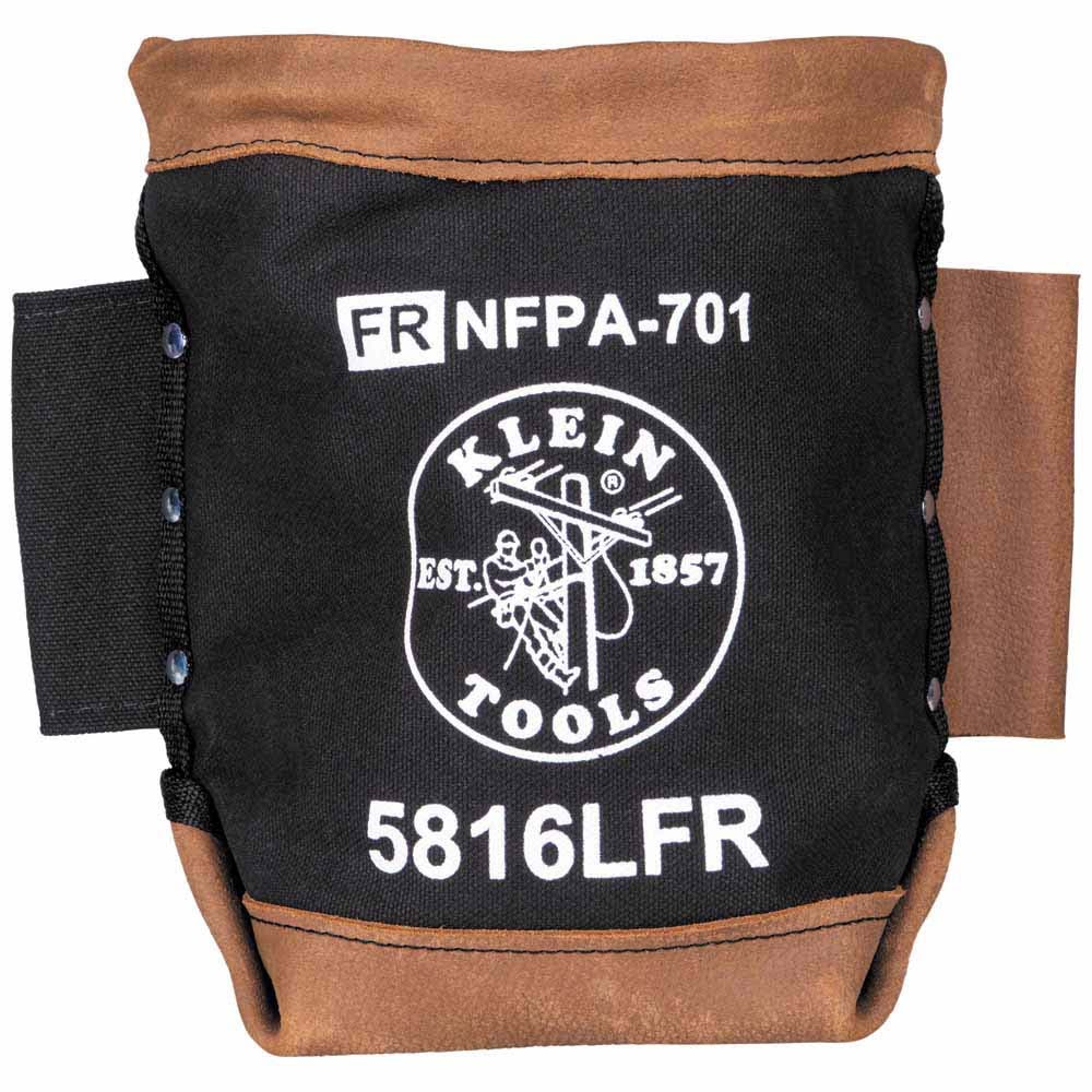 Klein Tools 5816LFR Bolt Bag, Flame-Resistant Canvas and Leather - Mactool Shop